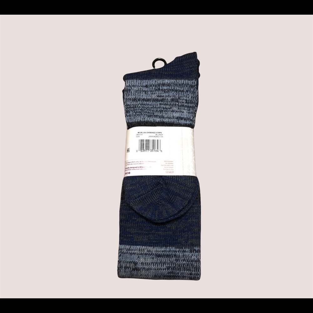 Muk Luks Women's Stripe Over the Knee Socks 🧦 - Picture 2 of 2